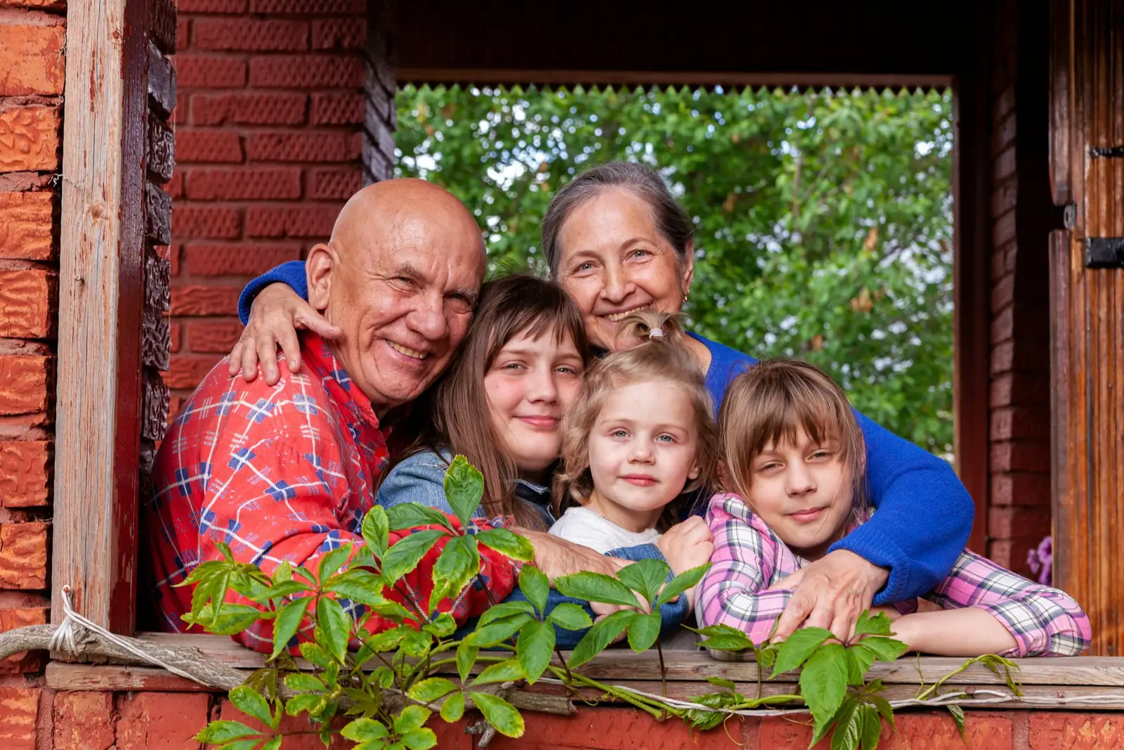 Three-generation family